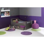 Tiroir pour lit volutif taupe feroe