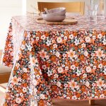 Toile cir�e floral nalini - multicolore