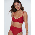 Top de bikini  armatures marron grenat