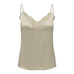 Top col en v sans manches blanc dot Top col en v sans manches blanc dot