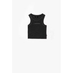 Top court fille murgi noir en coton Top court fille murgi noir en coton