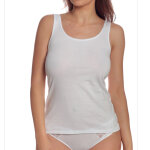 Top debardeur pure comfort blanc en coton Top debardeur pure comfort blanc en coton
