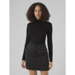 Top tight fit noir en viscose