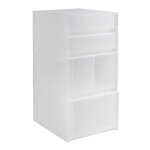 Tour de rangement tide'n stack 4 tiroirs