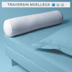 Traversin synth�tique microfibre trait� sanitized ; selenia classique confort moelleux - blanc