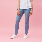 Tregging en jean élastique femme bleu Tregging en jean élastique femme bleu