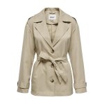 Trench coat court col  revers beige kali