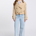 Trench femme morgan beige