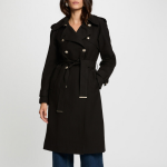 Trench femme noir
