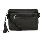 Trotteur - cuir de vachette - noir - sauvage