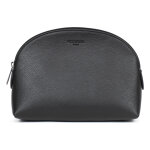 Trousse  maquillage - cuir de vachette - noir - confort