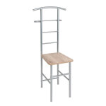 Valet de chambre avec assise en décor chène san remo Valet de chambre avec assise en décor chène san remo