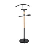 Valet de chambre bois et mtal h112 cm