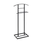 Valet en mtal laqu noir