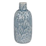 Vase c�ramique bleu