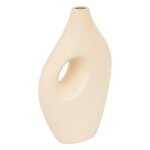 Vase cramique nola beige