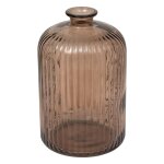 Vase luz verre recyclé marron Vase luz verre recyclé marron