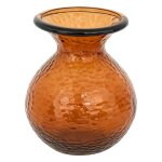Vase martele alric marron