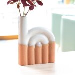 Vase rebecca beige rose grand mod�le