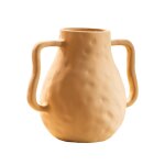 Vase sablette en cramique beigevoir