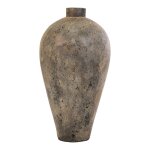 Vase en terre cuite 80cm marron