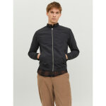 Veste bomber baseball manches longues noir jose
