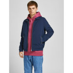 Veste bomber col haut manches longues bleu marine adam Veste bomber col haut manches longues bleu marine adam