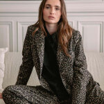 Veste caloun leo marron