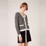 Veste courte boutonnée noir Veste courte boutonnée noir