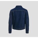 Veste droite boutonn�e en jean