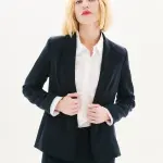 Veste femme bleu marine noir