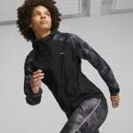 Veste femme w run fav aop wv jkt noir
