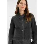 Veste gris gigi en coton