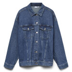 Veste en jean oversize tessa bleu denim luna Veste en jean oversize tessa bleu denim luna