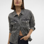 Veste en jean oversize tessa gris ines Veste en jean oversize tessa gris ines