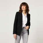 Veste mi - longue noire