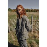 Veste militari vert en coton gaia