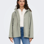 Veste de pluie onlelisa - gris quin