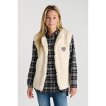 Veste sans manches okagi beige anna Veste sans manches okagi beige anna