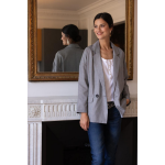 Veste tailleur femme - gris