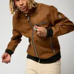 Veste en viscose lirak camel
