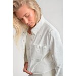 Veste fille yelenagi blanc en coton
