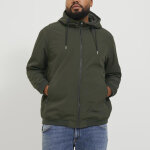 Veste  zip vert en polyester - aiden