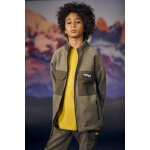 Veste garon, zippe moltobo kaki vert en coton pour garon