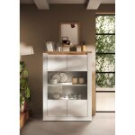 Vitrine savona blanc