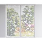 Voilages papillons - blanc