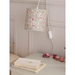 Abat - jour pour lampe baladeuse tissu liberty