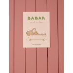 Affiche babar bain - cyrillus x oneart