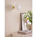 Applique doria en verre et m�tal