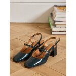 Babies  talon cuir vernis femme